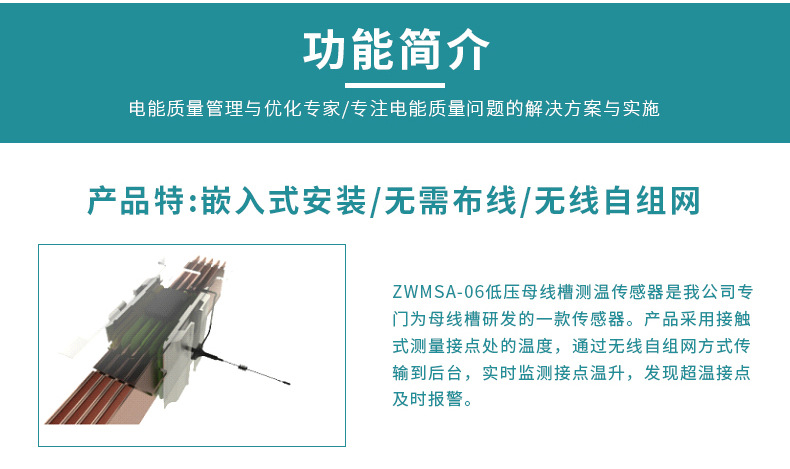 澤沃低壓母線槽測溫傳感器ZWMSA-06系列(圖1)